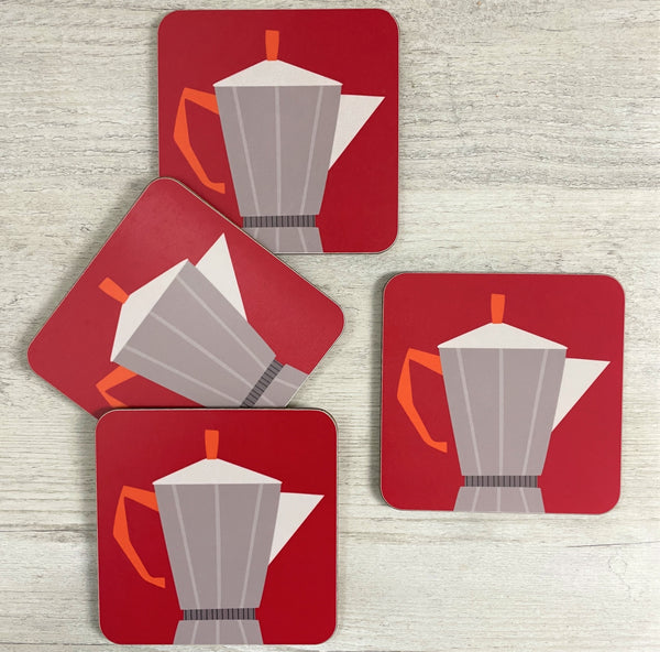 'Coffee Pot' Coaster