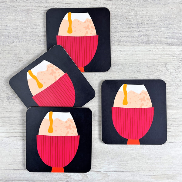 'Dippy Egg' Coaster