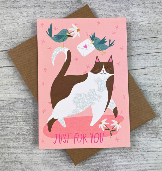 'Just For You' Greeting Card