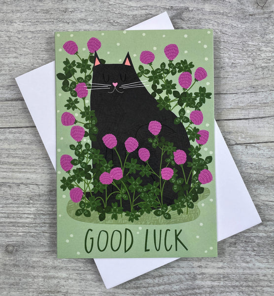 'Good Luck' Greeting Card