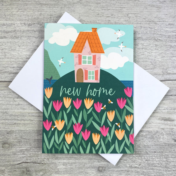 'New Home' Greeting Card