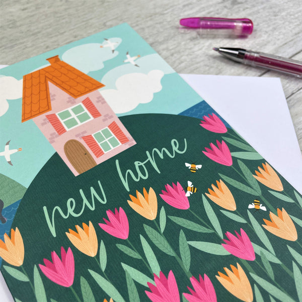 'New Home' Greeting Card
