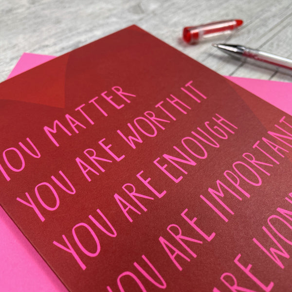 'I Love You' Greeting Card