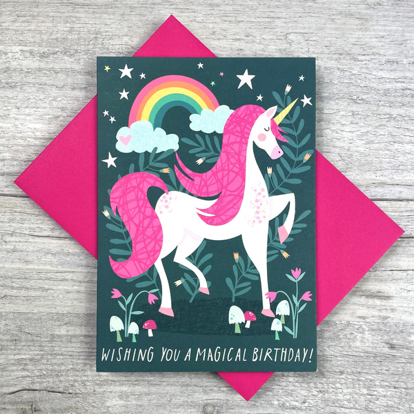 'Wishing You A Magical Birthday' Greeting Card