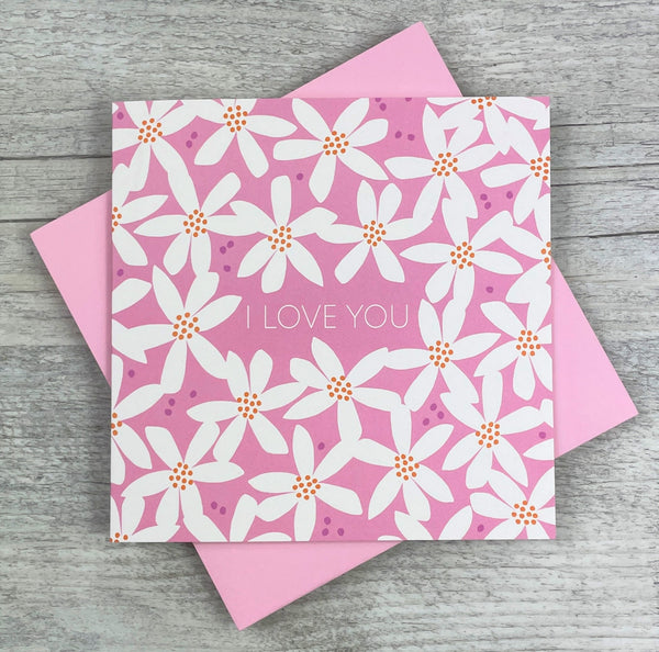 'I Love You' Greeting Card