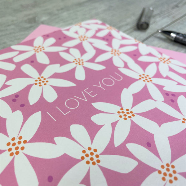 'I Love You' Greeting Card