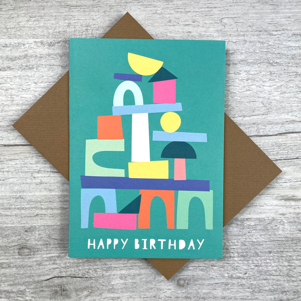 'Happy Birthday' Greeting Card
