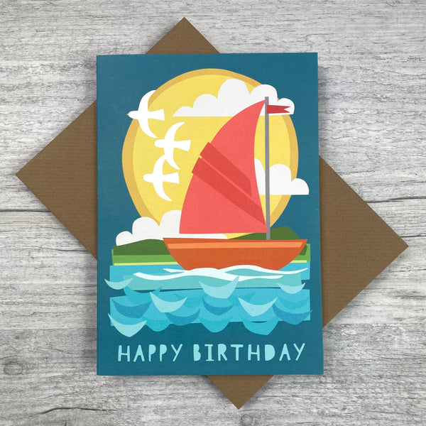 'Happy Birthday' Greeting Card