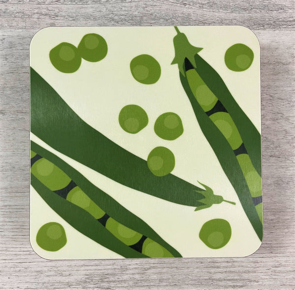'Vegetable Patch' Coasters - The Collection (Set of 6)