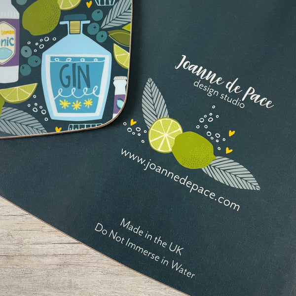 'Gin and Tonic' Kitchen Board