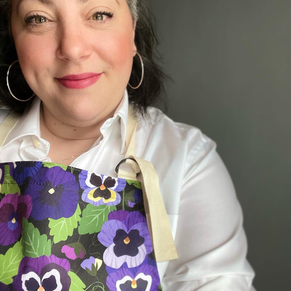 Edible Flowers Apron
