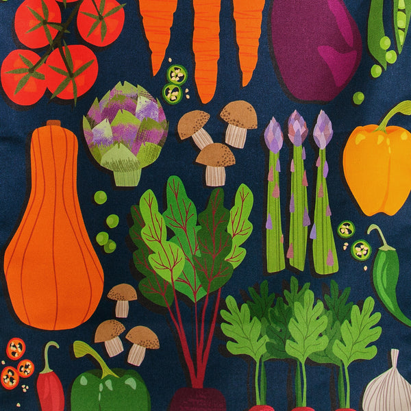 Vegetable Patch Tea Towel