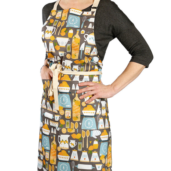 Lemon Kitchen Apron