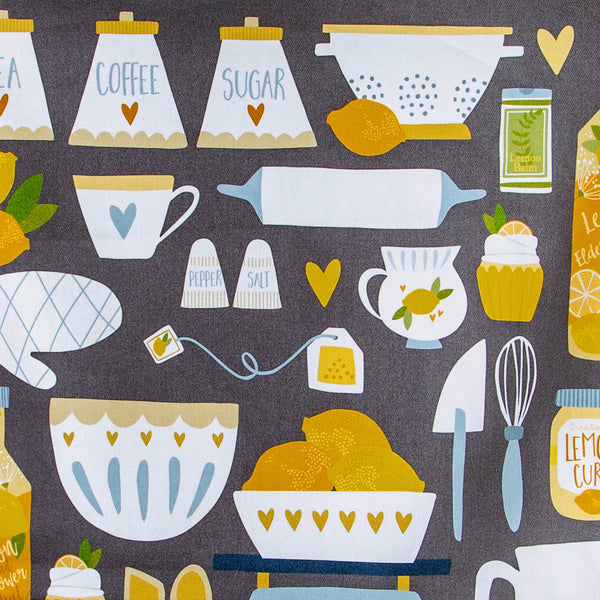 Lemon Kitchen Tea Towel