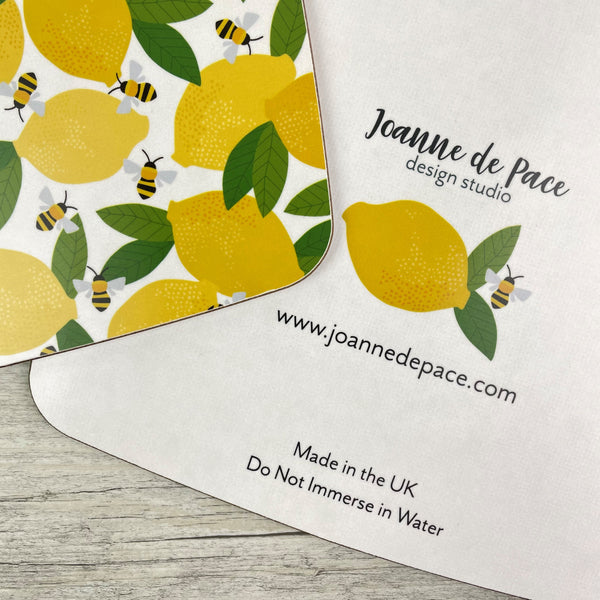 'Lemons & Bees' Kitchen Board