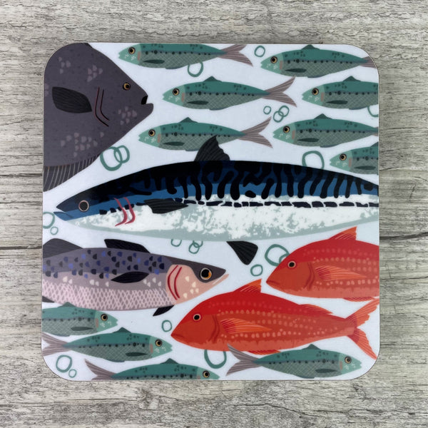 'Fins and Things' Coaster