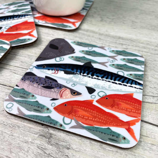 'Fins and Things' Coaster