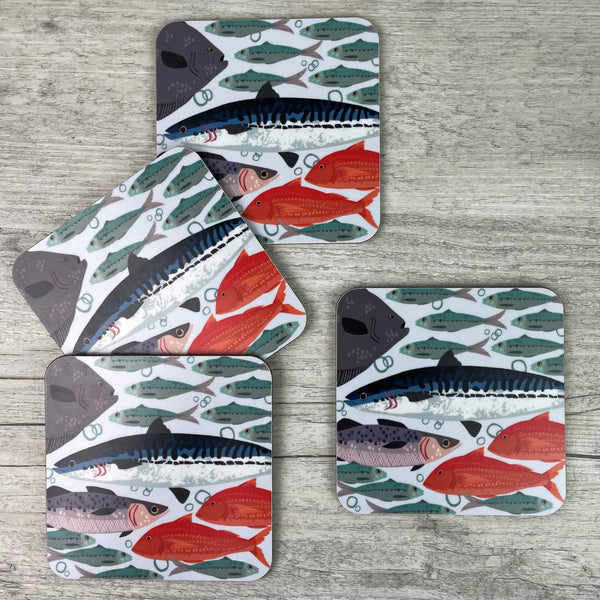 'Fins and Things' Coaster