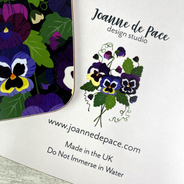 'Pansy Pattern' Kitchen Board