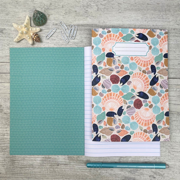 'Shell' A5 Lined Notebook