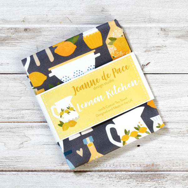 Lemon Kitchen Tea Towel