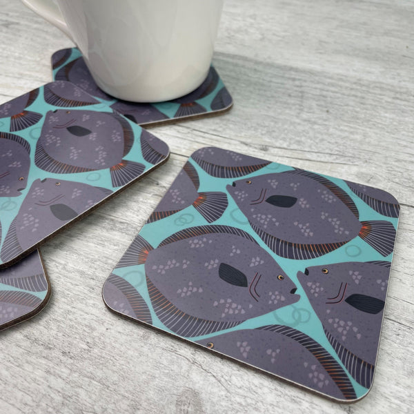 'Turbot' Coaster