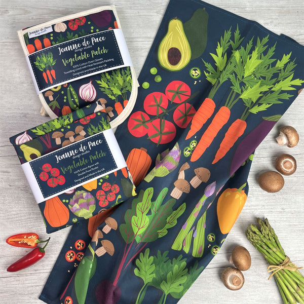 'Vegetable Patch' Gift Set - Luxury Linens