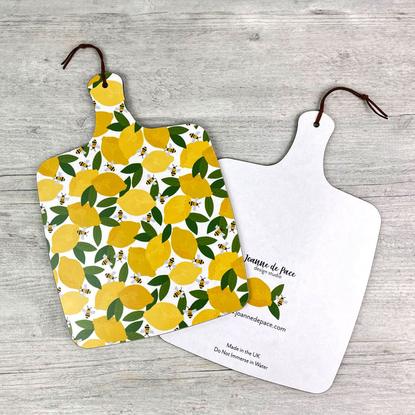 'Lemons & Bees' Kitchen Board