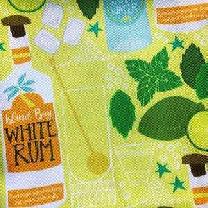Mojito patterned tea towels off to a new home today!