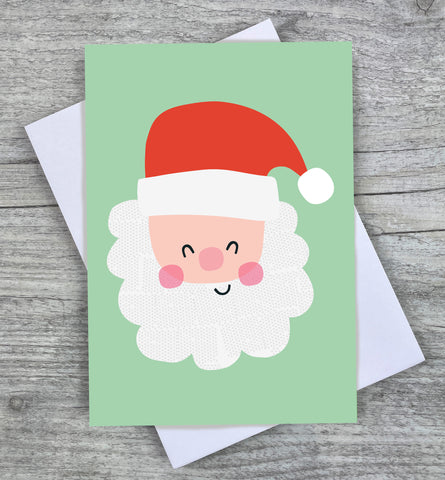'Father Christmas' Holiday Greeting Card