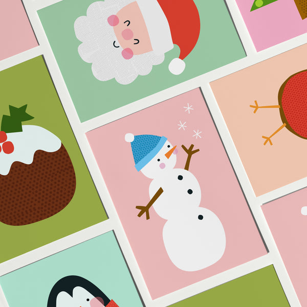 'Snowman' Greeting Card