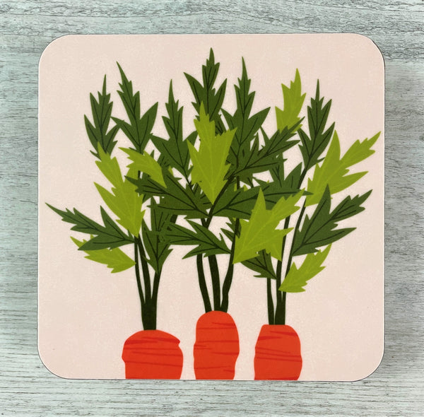 'Vegetable Patch' Coasters - The Collection (Set of 6)