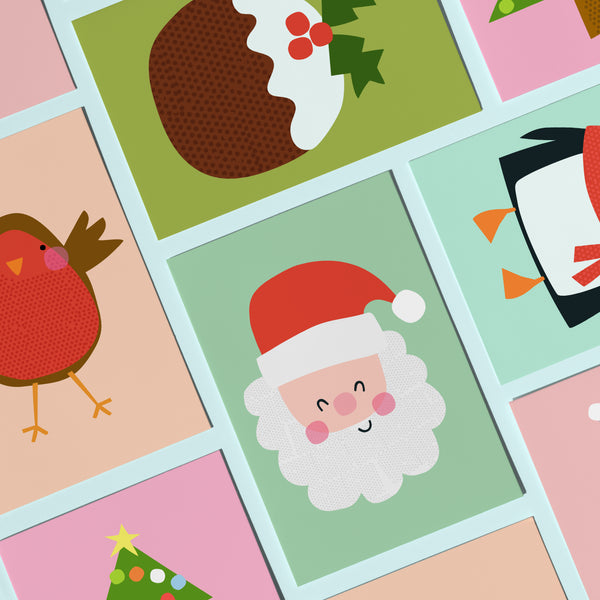 'Father Christmas' Holiday Greeting Card