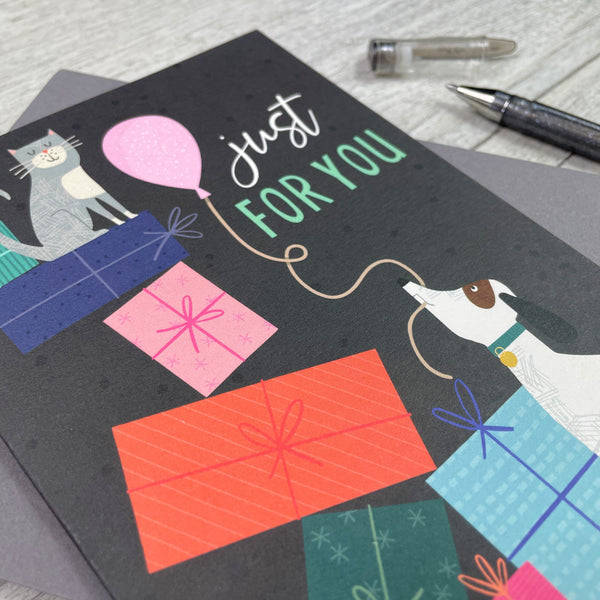 'Just For You' Greeting Card