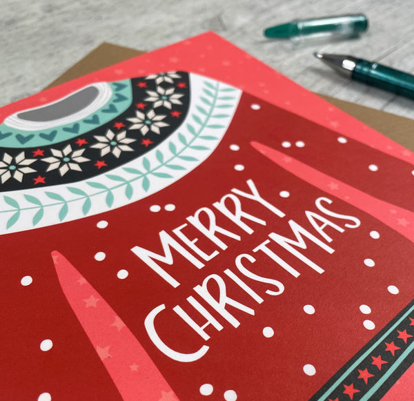 'Merry Christmas' Christmas Greeting Card