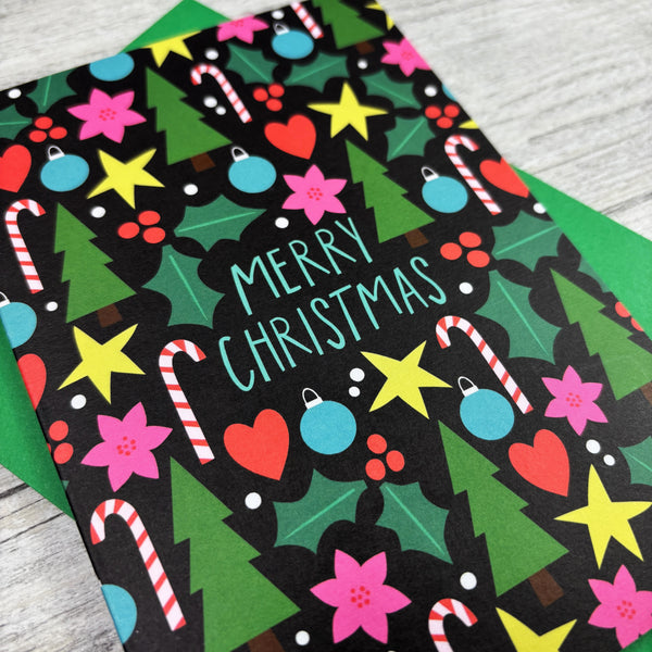 NEW 'Merry Christmas' Icon Christmas Greeting Card