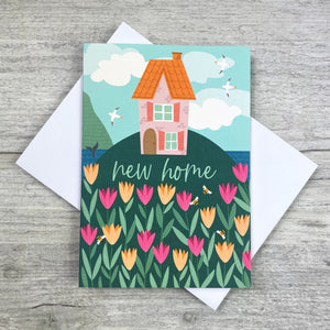 'New Home' Greeting Card