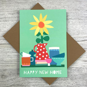 'Happy New Home' Greeting Card