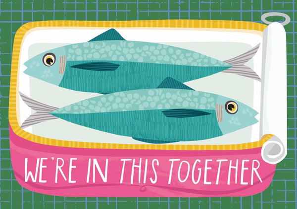 Sale Item: 'We're in This Together' Art Print