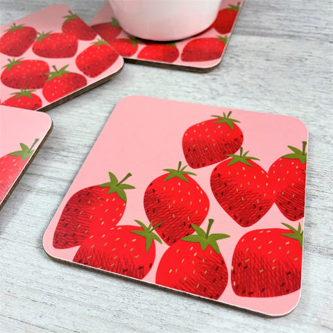 'Strawberries' Coaster