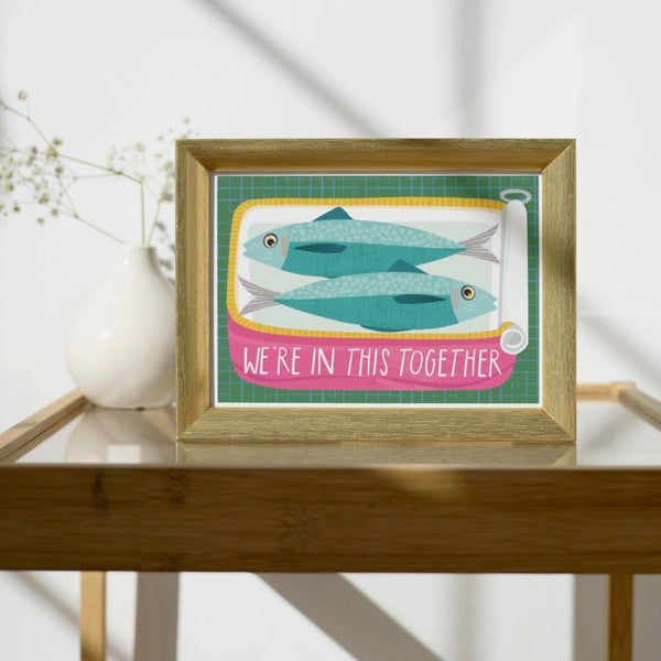 Sale Item: 'We're in This Together' Art Print