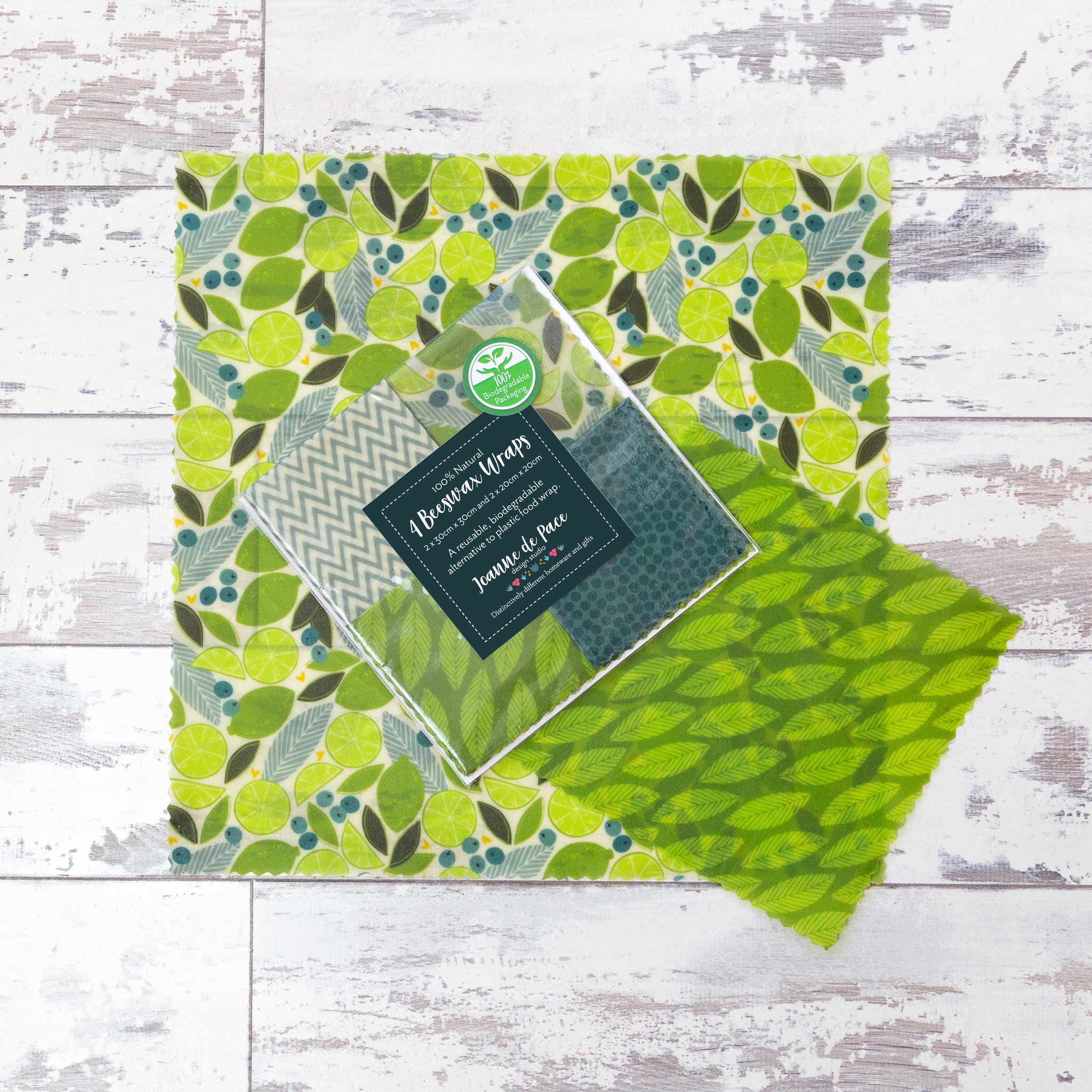 Beeswax Wraps - Lime Zest