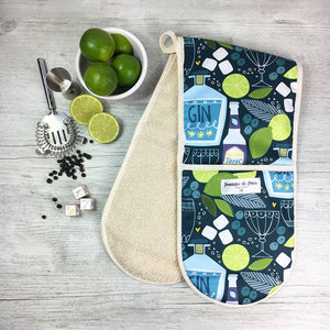 Gin & Tonic Oven Gloves