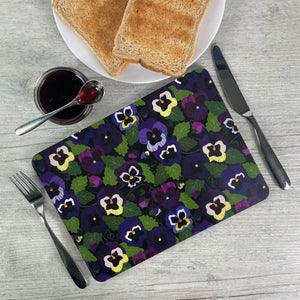 'Pansy' Placemats - Set of 4