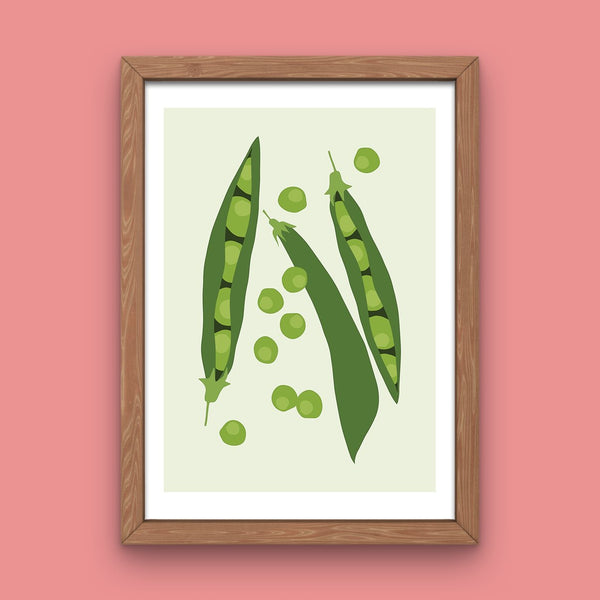 Peas Art Print