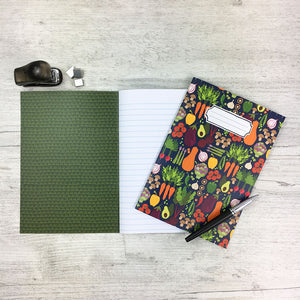Vegetable Patch Notebook
