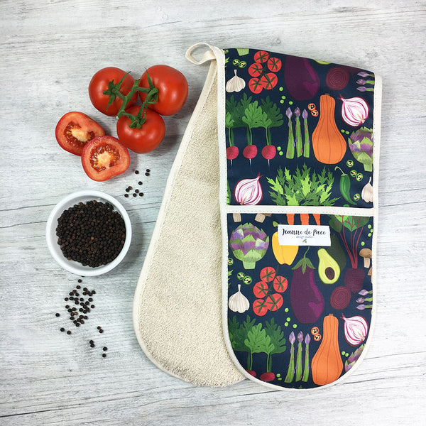 Vegetable Patch Oven Gloves